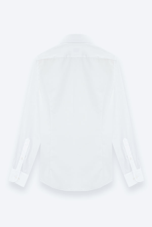 Flavio Essentials Poplin Man Shirt White Non Iron