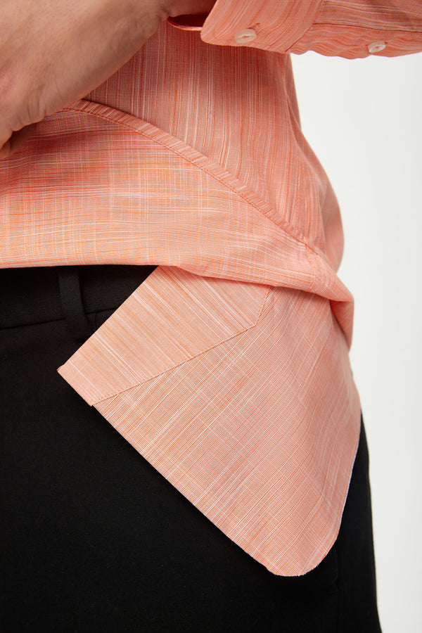 Camicia Uomo Firenze Sport Cotone Arancione