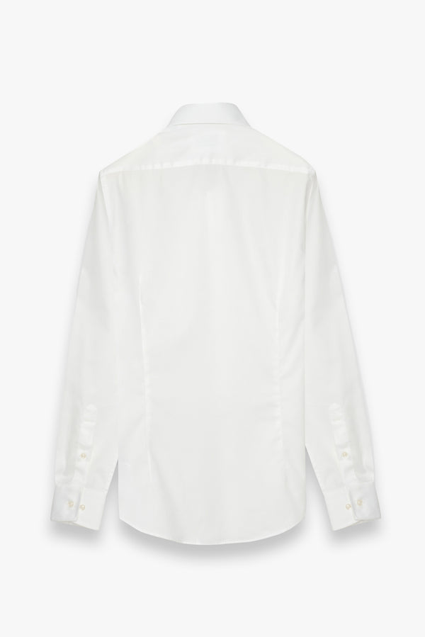 Romeo Essential Satin Man Shirt White