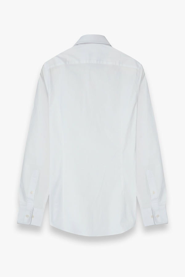 Essential Jaquard Man Shirt White