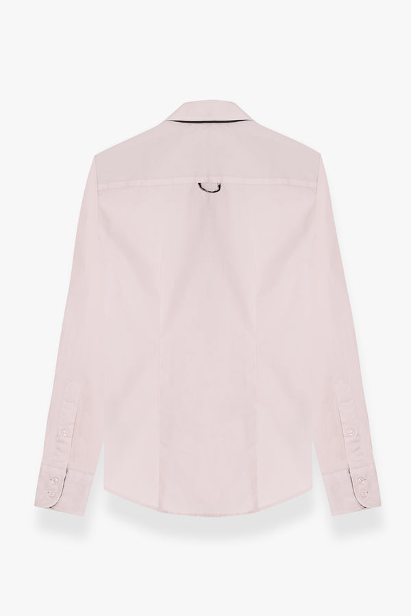 Camisa Mujer Silvia Iconic Popelin Stretch Rosa