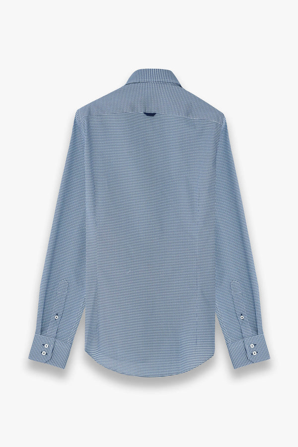 Roma Iconic Armored Man Shirt Blue White