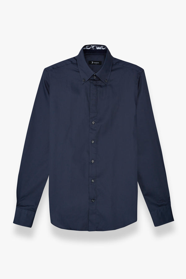 Camisa Hombre Roma Iconic Satin Gris