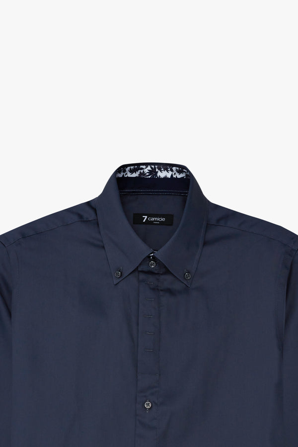 Camisa Hombre Roma Iconic Satin Gris