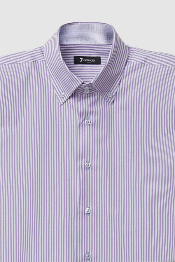 Camisa Hombre Roma Sport Armaturato Blanco Azul Claro