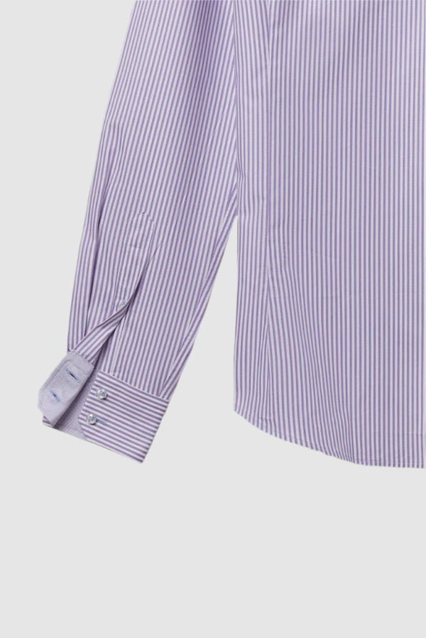 Camisa Hombre Roma Sport Armaturato Blanco Azul Claro