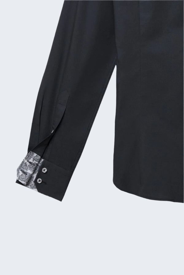 Chemise Homme Roma Sport Popelin Stretch Gris