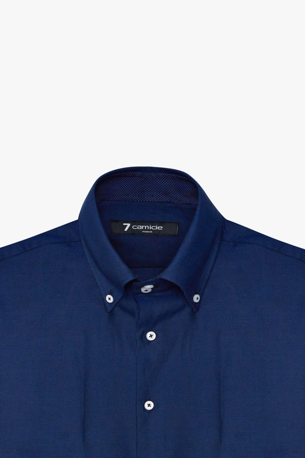 Camisa Hombre Roma Sport Oxford Azul
