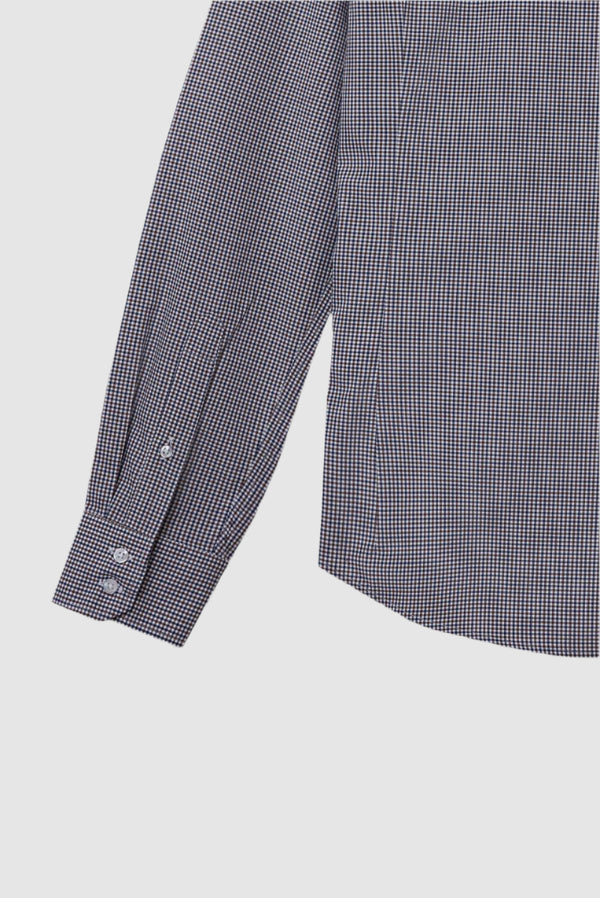 Camisa Hombre Roma Iconic Popelin Blanco Rojo