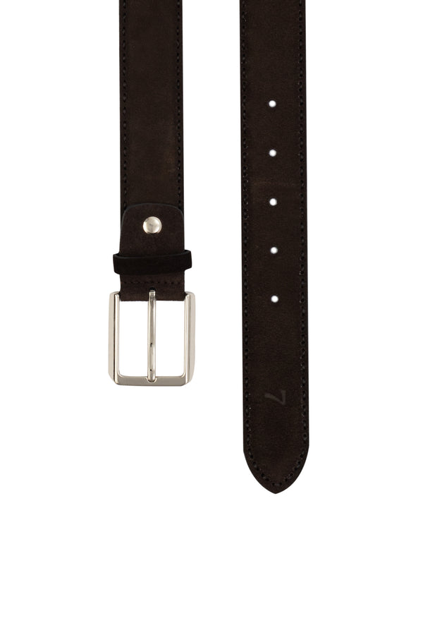 Roma Leather Man Belt Brown