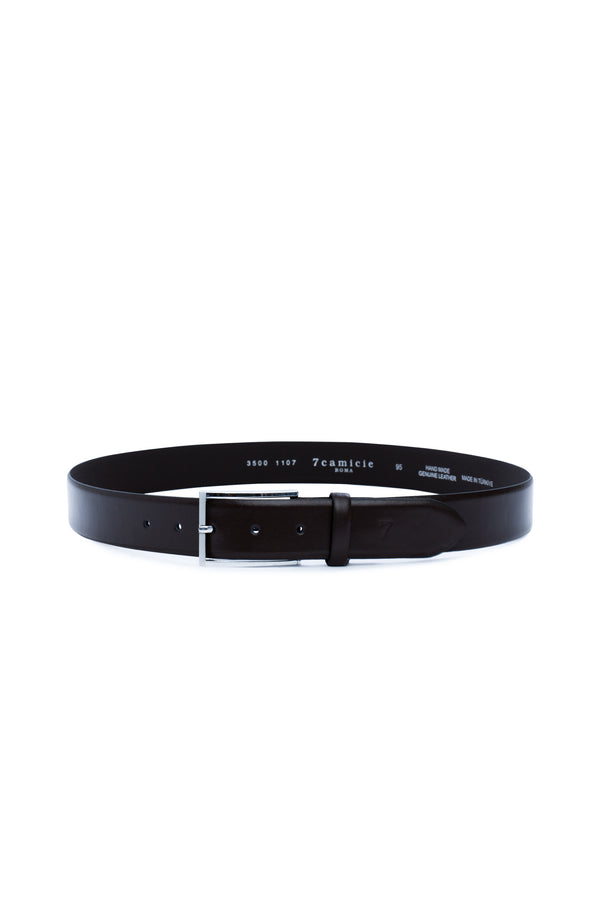 Leather Man Belt Brown