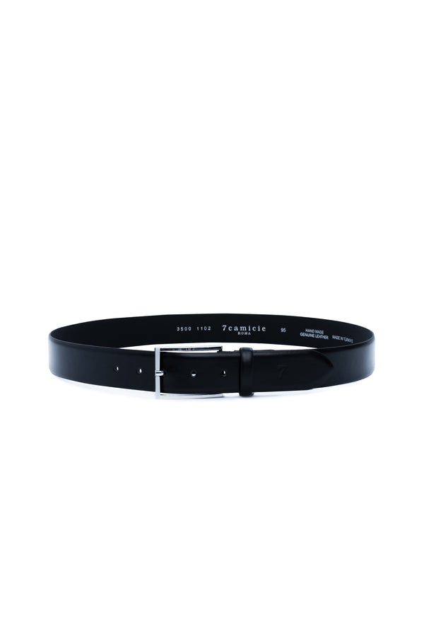 Leather Man Belt Black