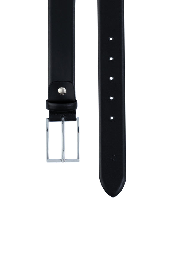 Leather Man Belt Black