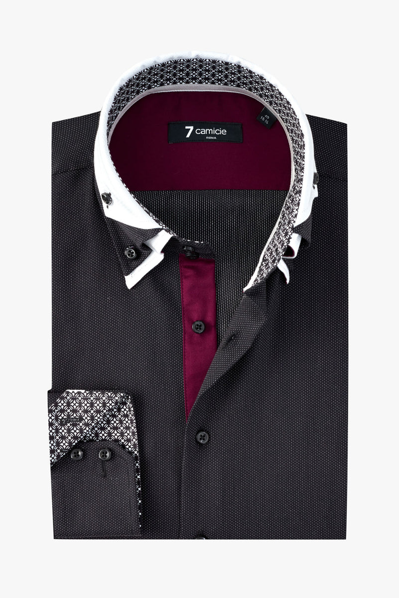 Chemise Homme Caliban - Taille L, Bleu, Col Boutonné - Neuf Sans étiquettes