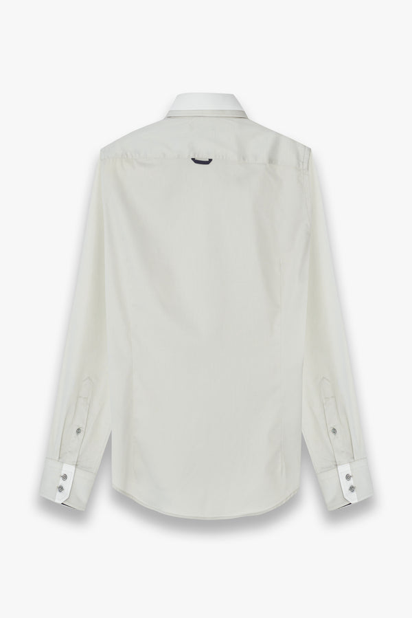 Camicia Uomo Vesuvio Iconic Satin Grigio