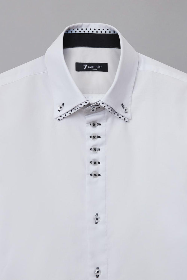 Camisa Hombre Marco Polo Iconic Oxford Blanco