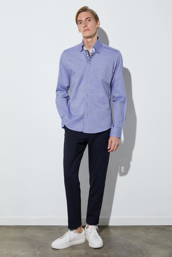 Camicia Uomo Marco Polo Iconic Oxford Blu