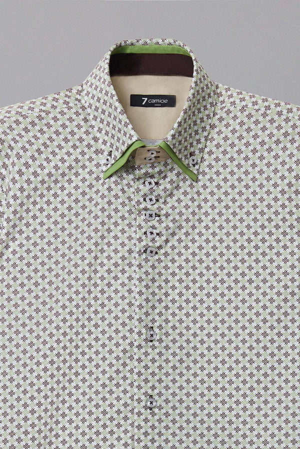 Chemise Homme Marco Polo Iconic Popelin Blanc Violet