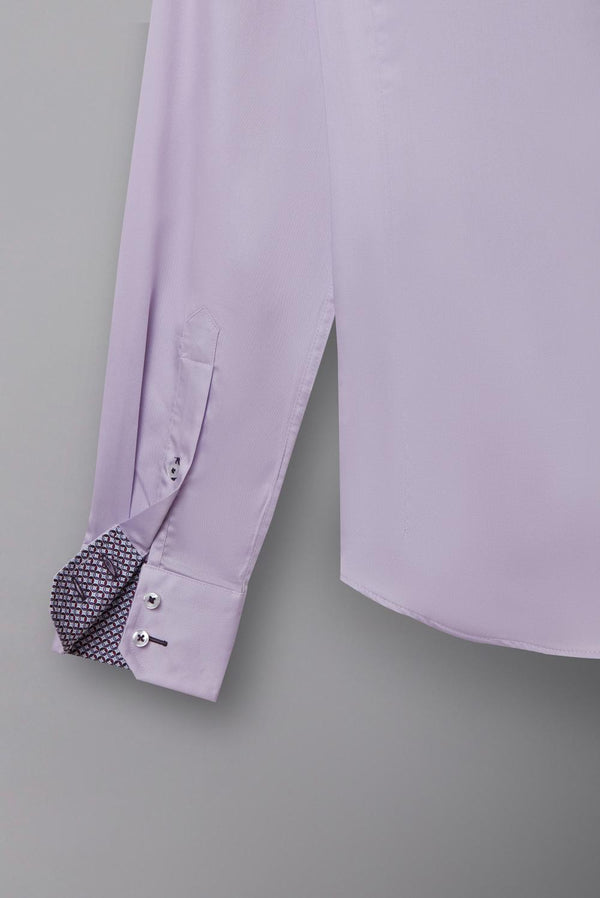 Chemise Homme Marco Polo Iconic Satin Lilas