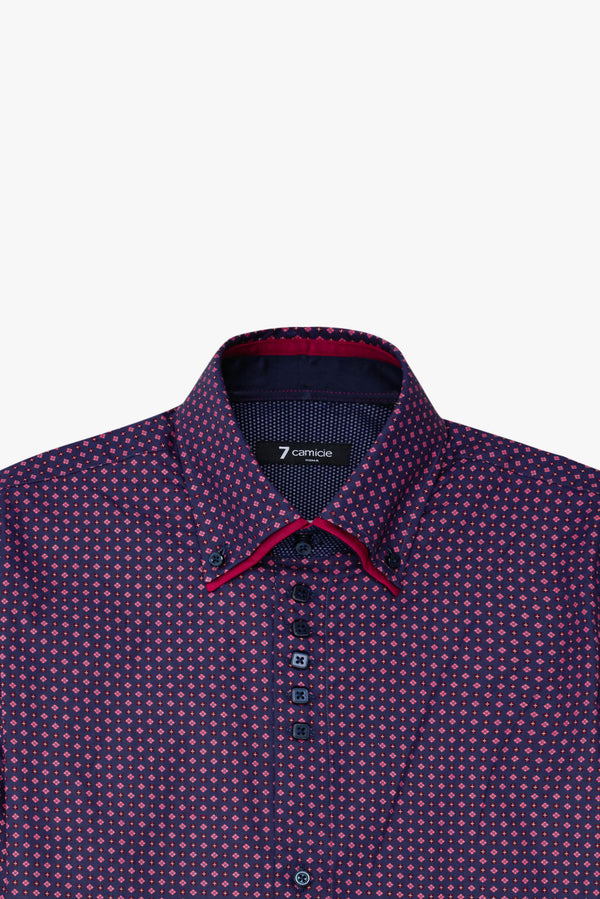 Chemise Homme Marco Polo Iconic Popelin Violet Rouge