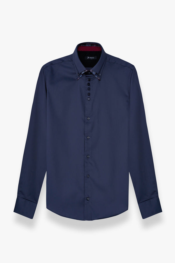 Chemise Homme Marco Polo Iconic Satin Gris