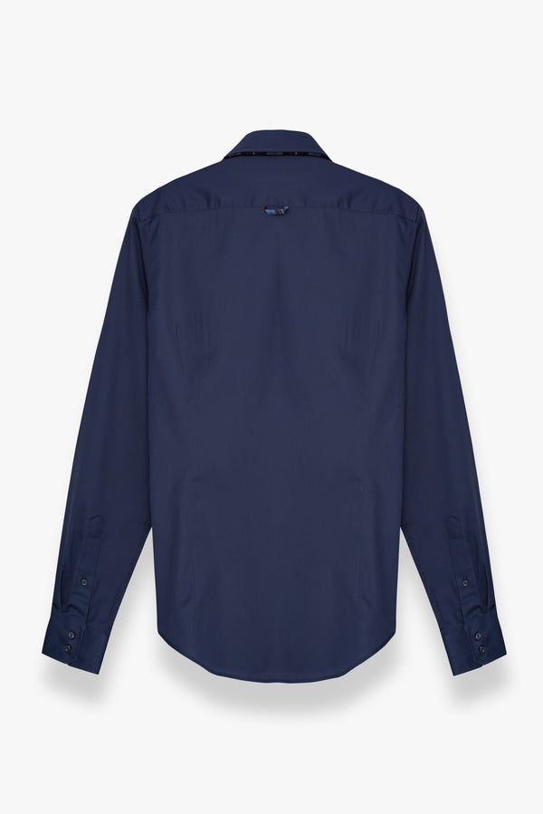 Chemise Homme Marco Polo Iconic Satin Gris