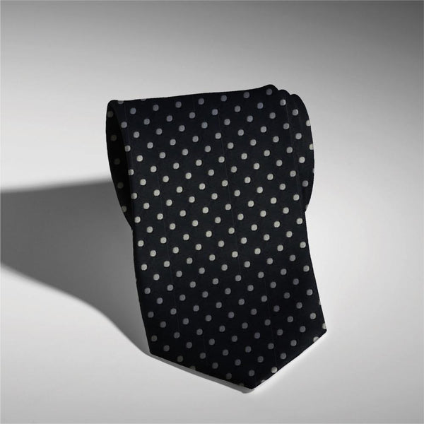 Silk Man Tie Blue White