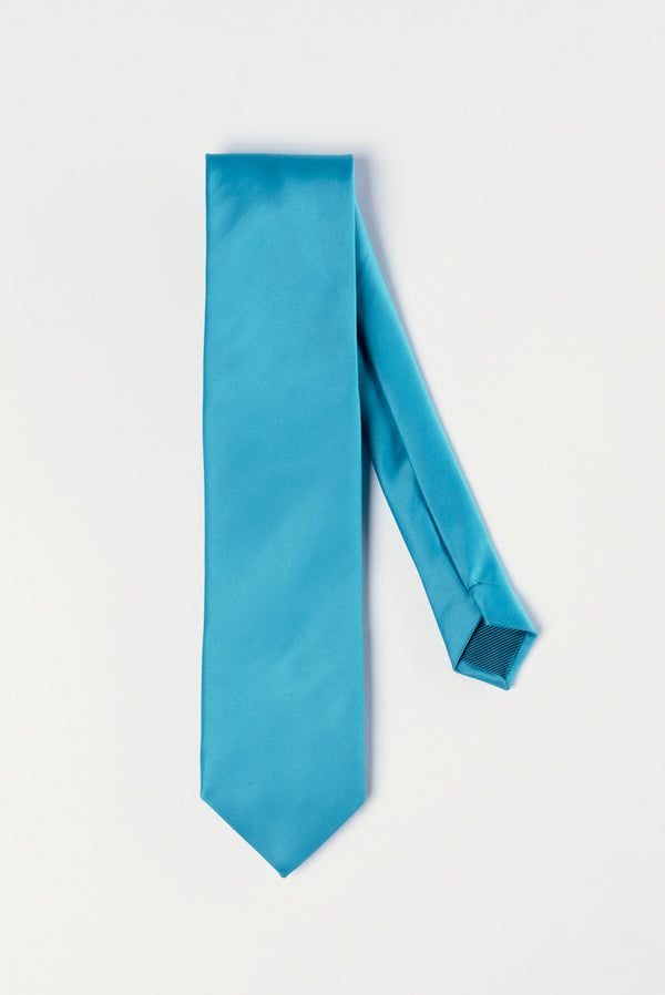 Silk Man Tie Light Blue