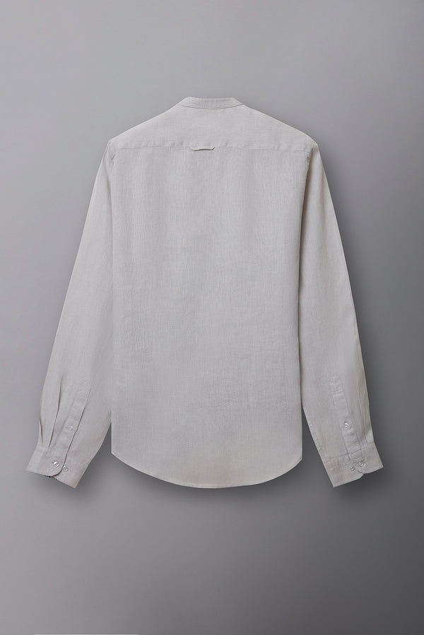 Caravaggio Sport Linen Man Shirt Grey
