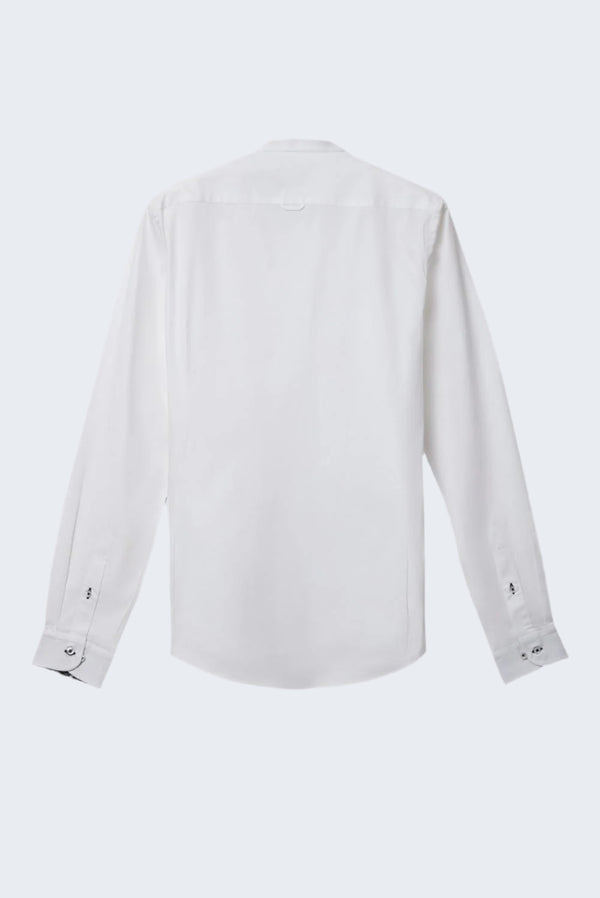 Camisa Hombre Caravaggio Sport Popelin Stretch Blanco