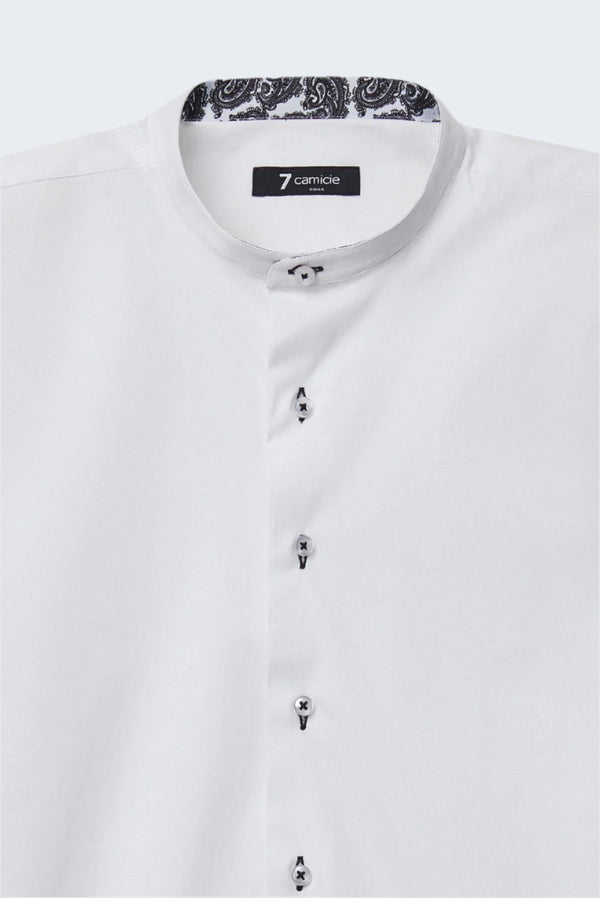 Camisa Hombre Caravaggio Sport Popelin Stretch Blanco