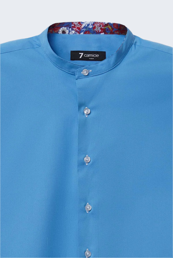 Caravaggio Sport Poplin Stretch Man Shirt Light Blue