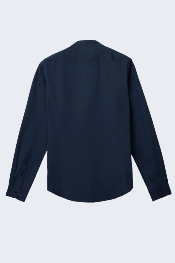Camicia Uomo Caravaggio Sport Popelin Stretch Blu