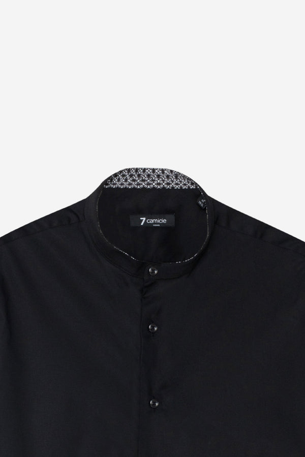 Camisa Hombre Caravaggio Sport Popelin Stretch Negro
