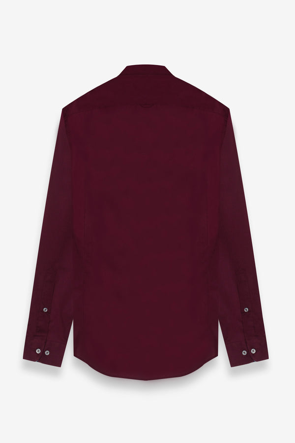 Camisa Hombre Caravaggio Sport Popelin Stretch Rojo