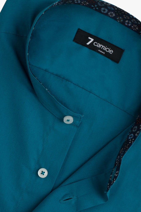 Camicia Uomo Caravaggio Sport Popelin Stretch Verde