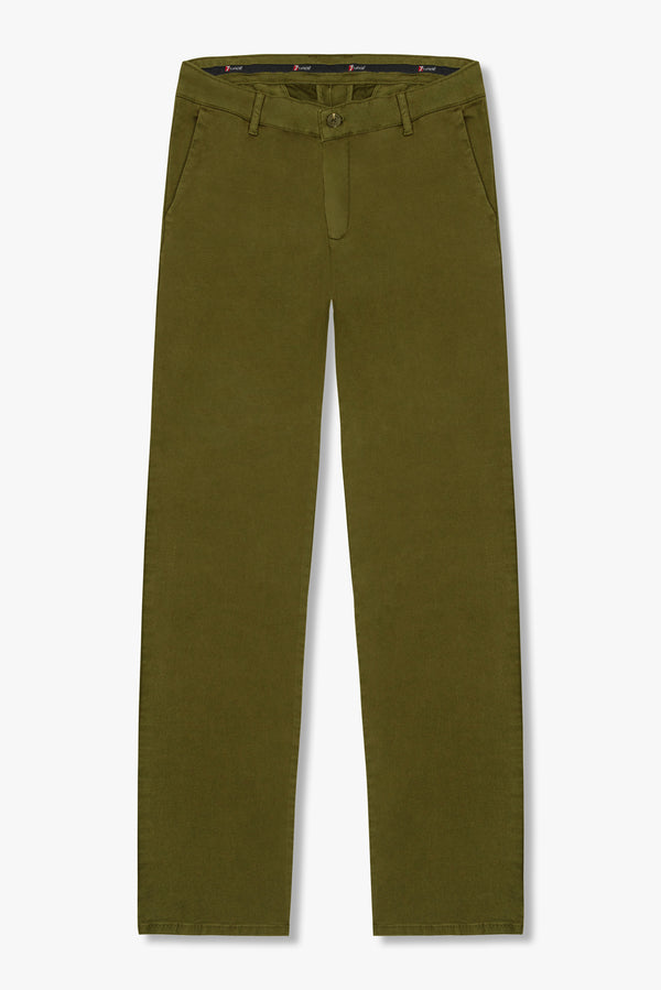 Cotton Man Pant Green