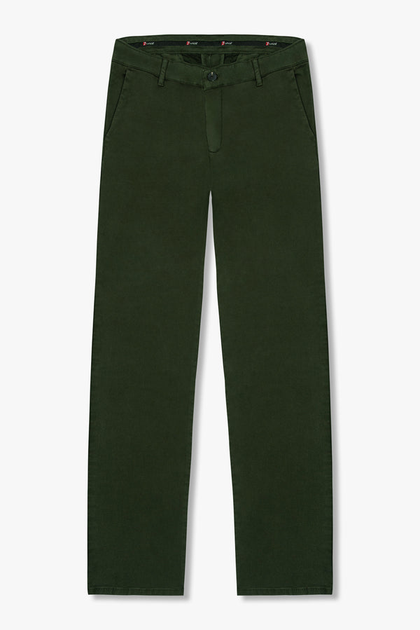 Pantalon Homme Coton Vert