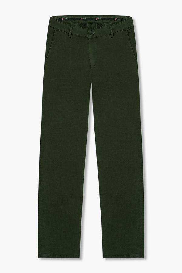 Pantalones Hombre Algodon Verde