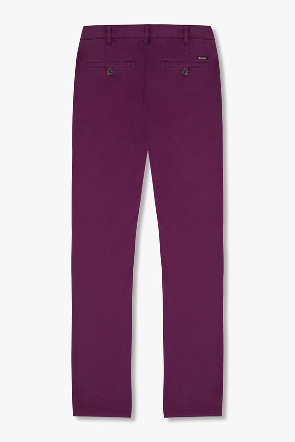 Pantalones Hombre Algodon Morado