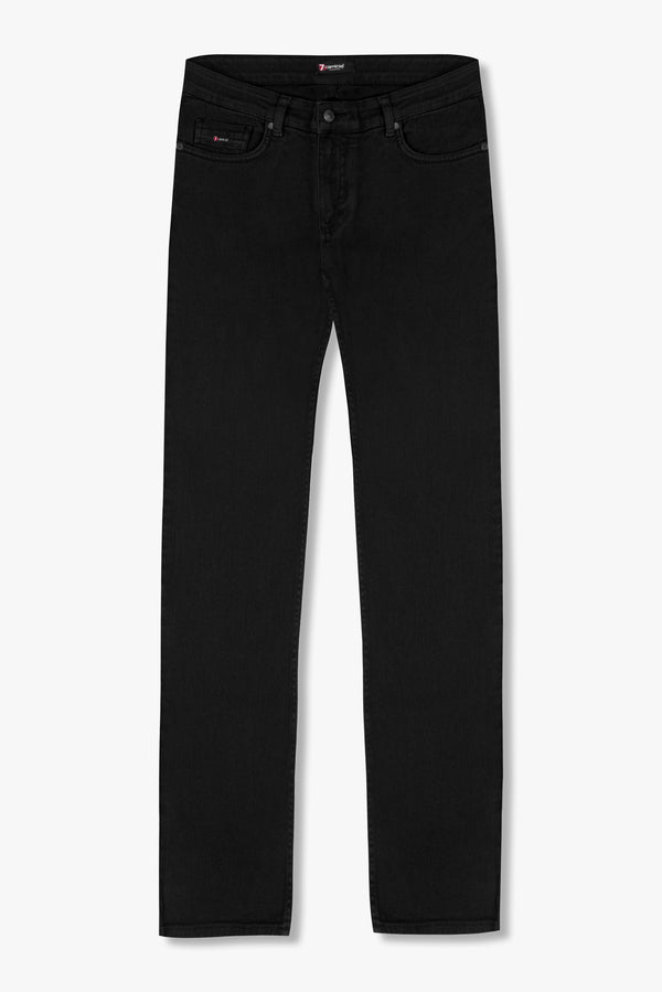 Cotton Stretch Man Pant Black