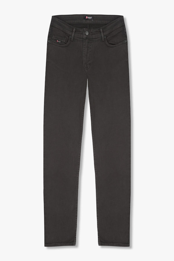 Cotton Stretch Man Pant Brown