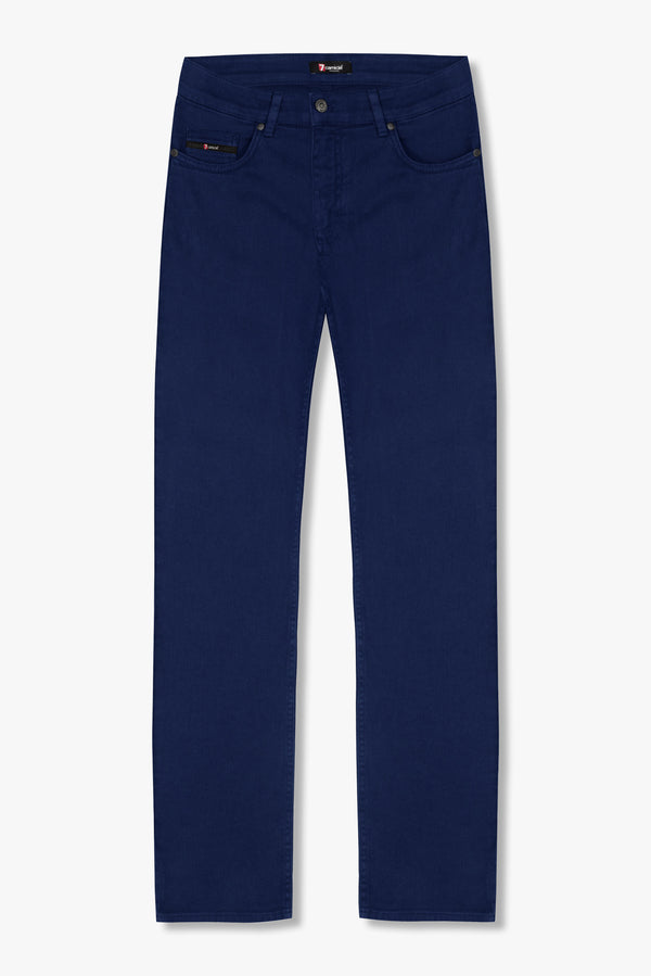 Pantalon Homme Coton extensible Bleu marine