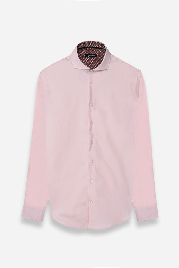 Camicia Uomo Firenze Sport Popelin Stretch Rosa