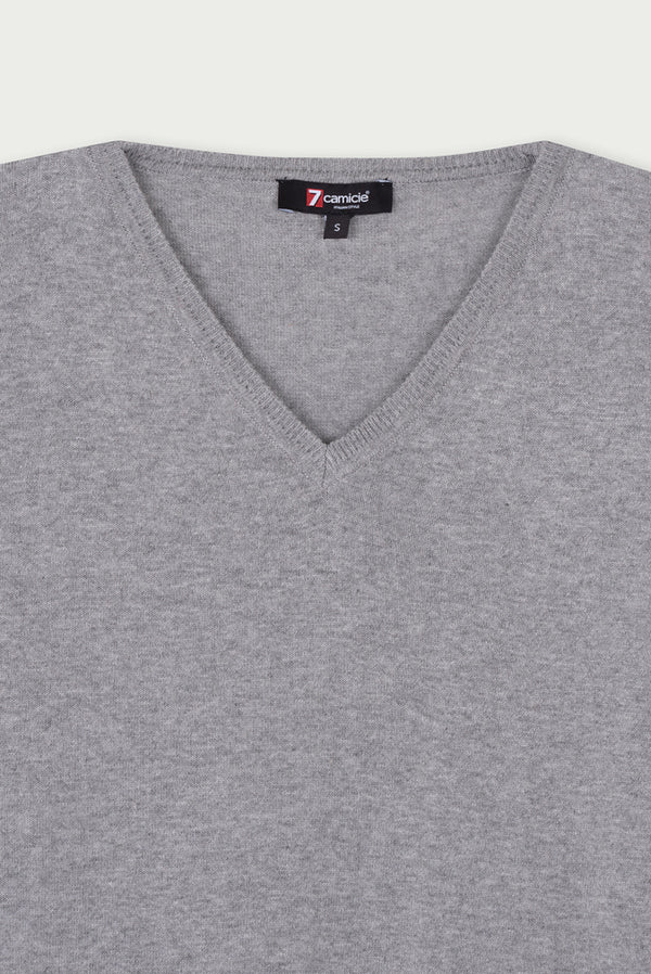Microfiber Man Sweater Grey