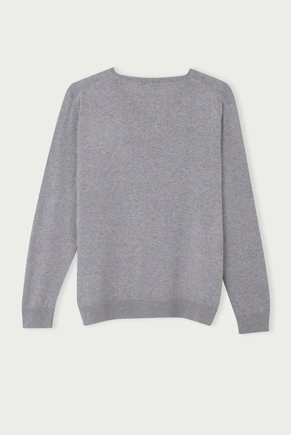 Microfiber Man Sweater Grey