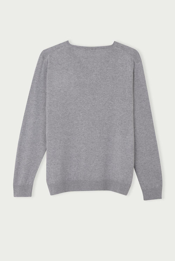 Microfiber Man Sweater Grey