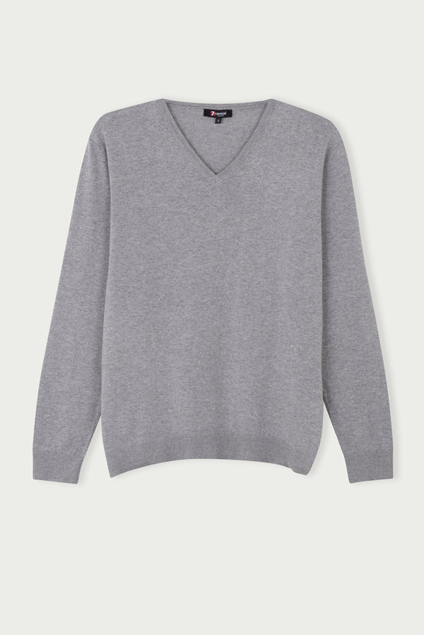 Microfiber Man Sweater Grey