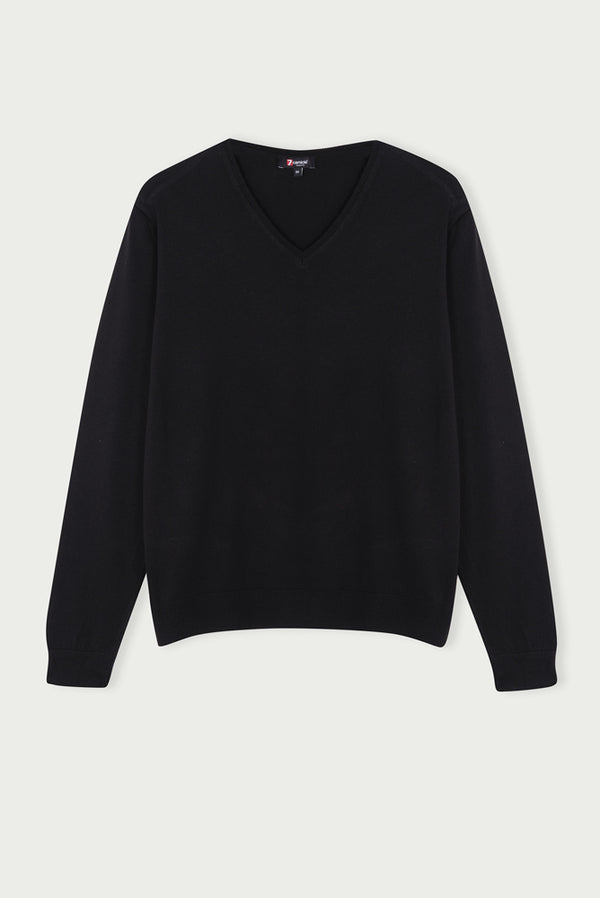 Microfiber Man Sweater Black