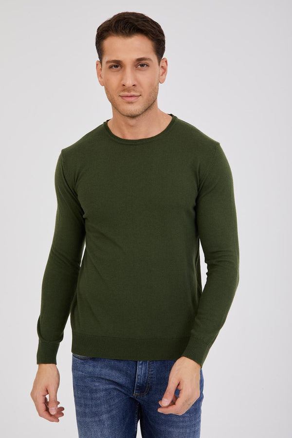 Sueter Hombre Microfibra Verde